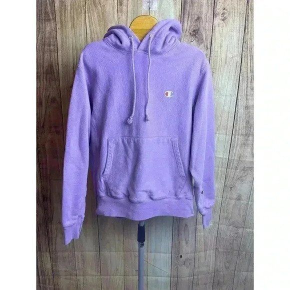Champion Tops - Champion Reverse Weave Hoodie Lilac Purple Women's Size S